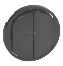 Лицьова панель Legrand 67902 Celiane, графіт