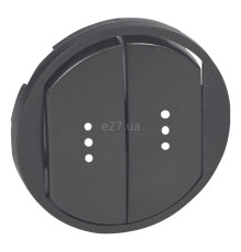 Лицьова панель Legrand 67904 Celiane, графіт