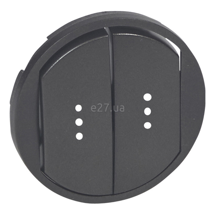 Лицьова панель Legrand 67904 Celiane, графіт · Legrand · legrand-67904