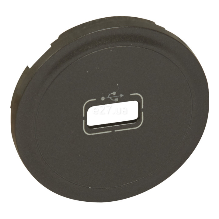 Лицьова панель Legrand 67950 Celiane, графіт · Legrand · legrand-67950