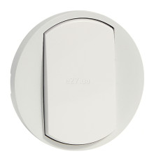 Лицьова панель Legrand 68001 Celiane, білий