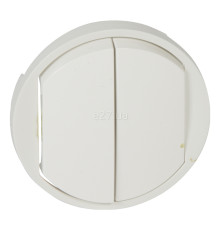 Лицьова панель Legrand 68002 Celiane, білий