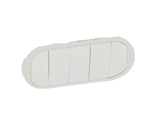 Лицьова панель Legrand 68011 Celiane, білий