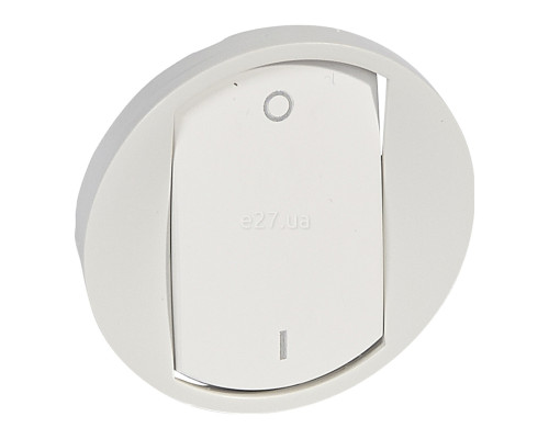 Лицьова панель Legrand 68021 Celiane, білий