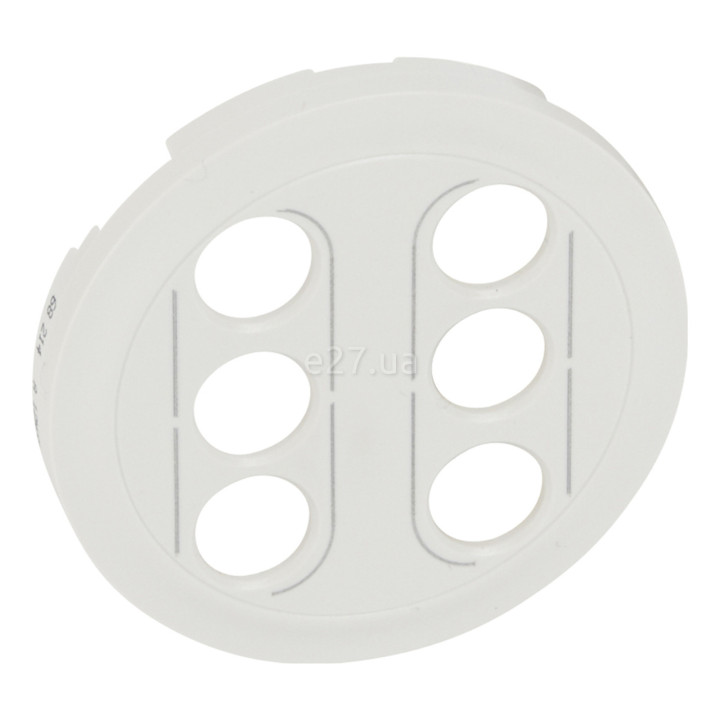 Лицьова панель Legrand 68214 Celiane, білий · Legrand · legrand-68214