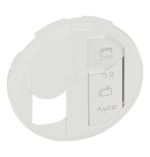Лицьова панель Legrand 68291 Celiane, білий