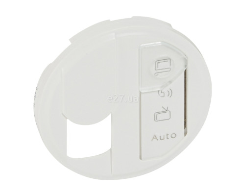 Лицьова панель Legrand 68291 Celiane, білий