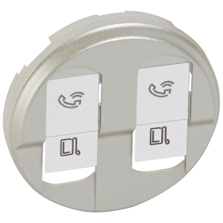 Лицьова панель Legrand 68552 Celiane, титан · Legrand · legrand-68552