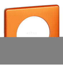 Рамка 1 пост Legrand 68761 Celiane, оранж пунктум