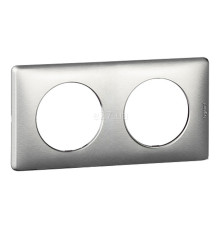 Рамка 2 поста Legrand 68902 Celiane, титан
