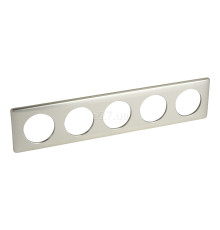Рамка 5 постів Legrand 68910 Celiane, титан