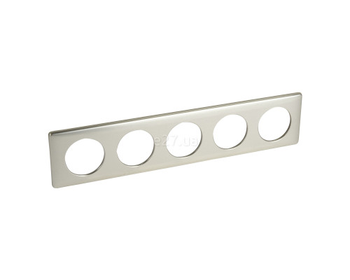Рамка 5 постів Legrand 68910 Celiane, титан