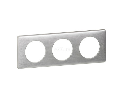 Рамка 3 поста Legrand 68923 Celiane, алюміній
