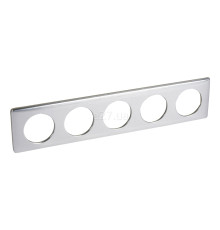 Рамка 5 постів Legrand 68930 Celiane, алюміній