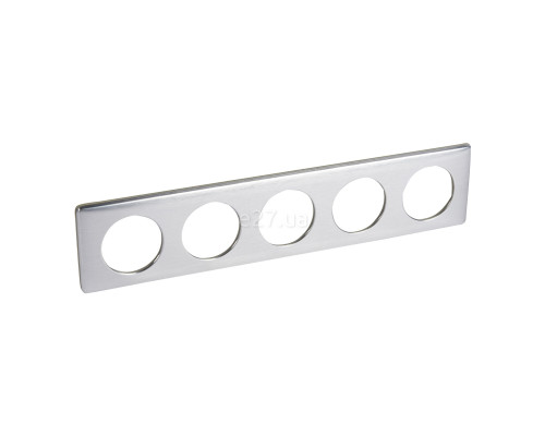 Рамка 5 постів Legrand 68930 Celiane, алюміній