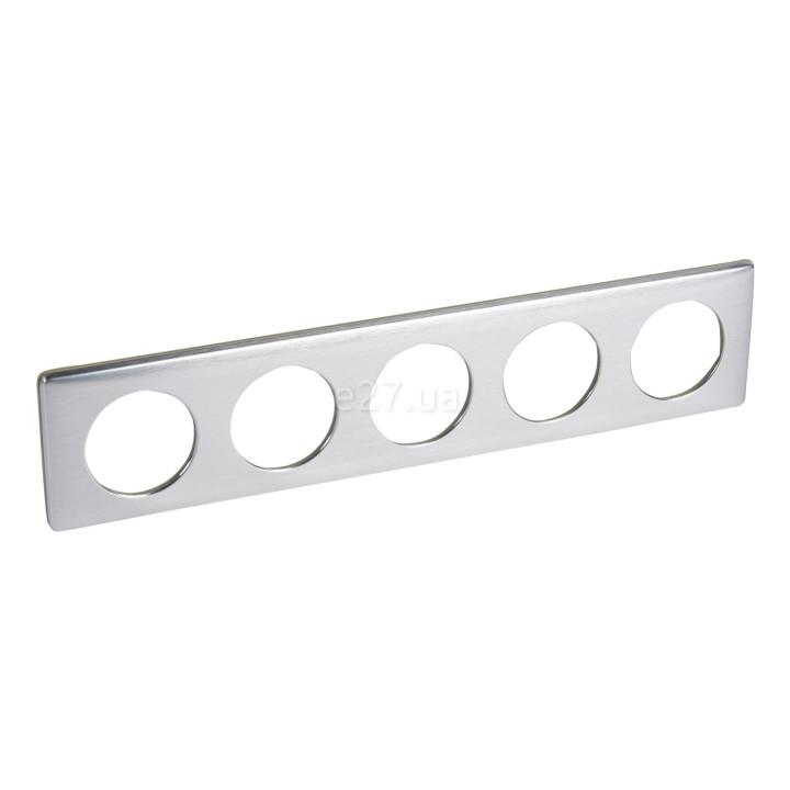 Рамка 5 постів Legrand 68930 Celiane, алюміній · Legrand · legrand-68930