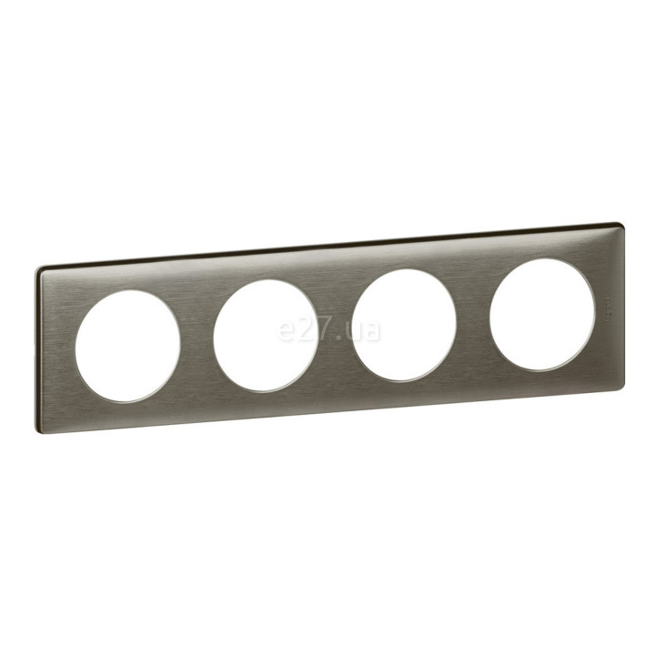 Рамка 4 поста Legrand 68974 Celiane, вольфрам · Legrand · legrand-68974