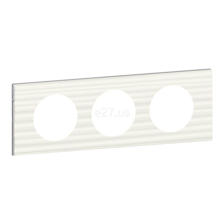 Рамка 3 поста Legrand 69013 Celiane, білий рельєф · Legrand · legrand-69013