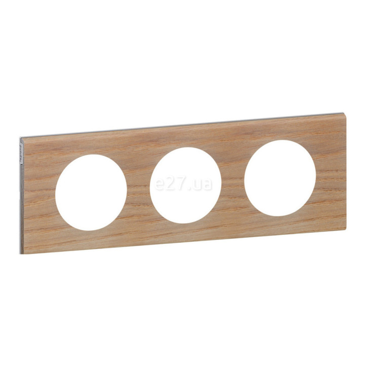 Рамка 3 поста Legrand 69053 Celiane, білений дуб · Legrand · legrand-69053