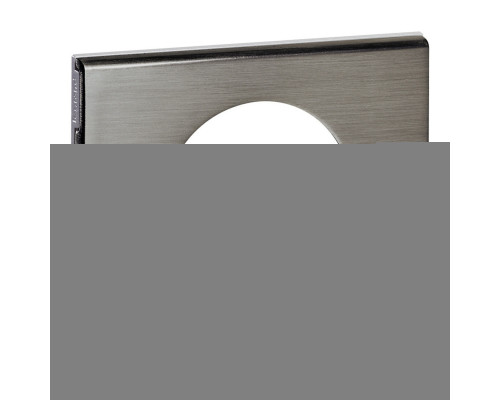 Рамка 1 пост Legrand 69101 Celiane, фактурна сталь