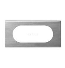 Рамка 1 пост Legrand 69105 Celiane, фактурна сталь