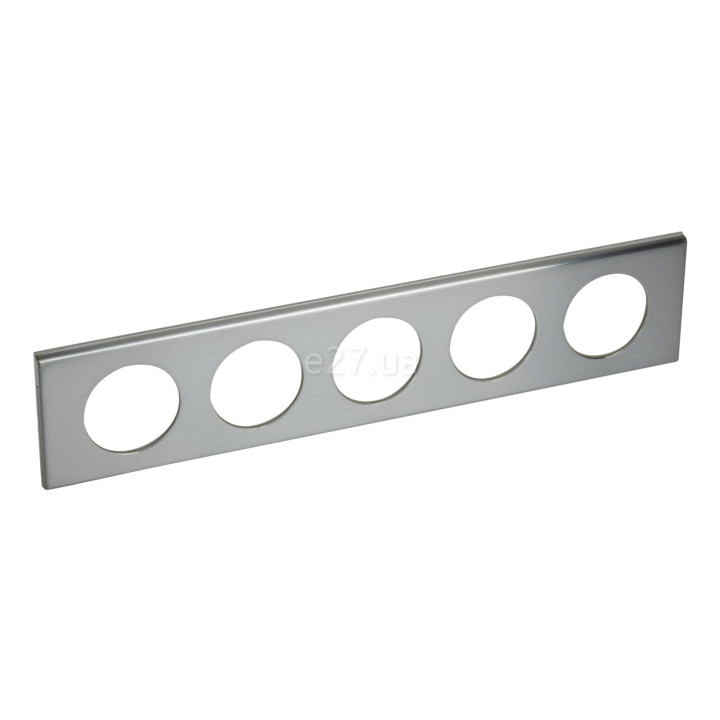 Рамка 5 постів Legrand 69110 Celiane, фактурна сталь · Legrand · legrand-69110