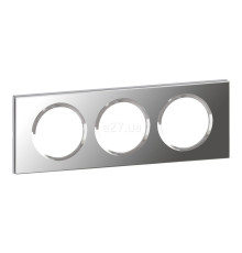 Рамка 3 поста Legrand 69123 Celiane, дзеркало