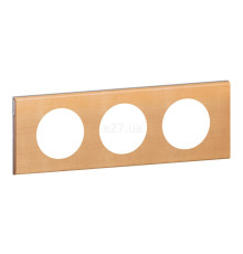 Рамка 3 поста Legrand 69213 Celiane, клен