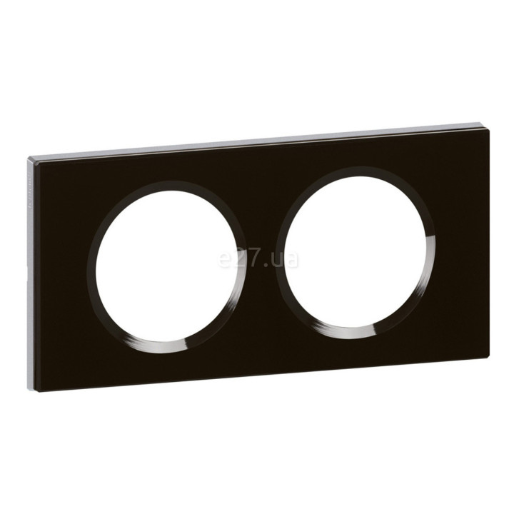 Рамка 2 поста Legrand 69302 Celiane, смальта графіт · Legrand · legrand-69302