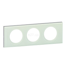 Рамка 3 поста Legrand 69313 Celiane, смальта біла глина