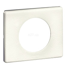 Рамка 1 пост Legrand 69351 Celiane, фарфор біла феєрія