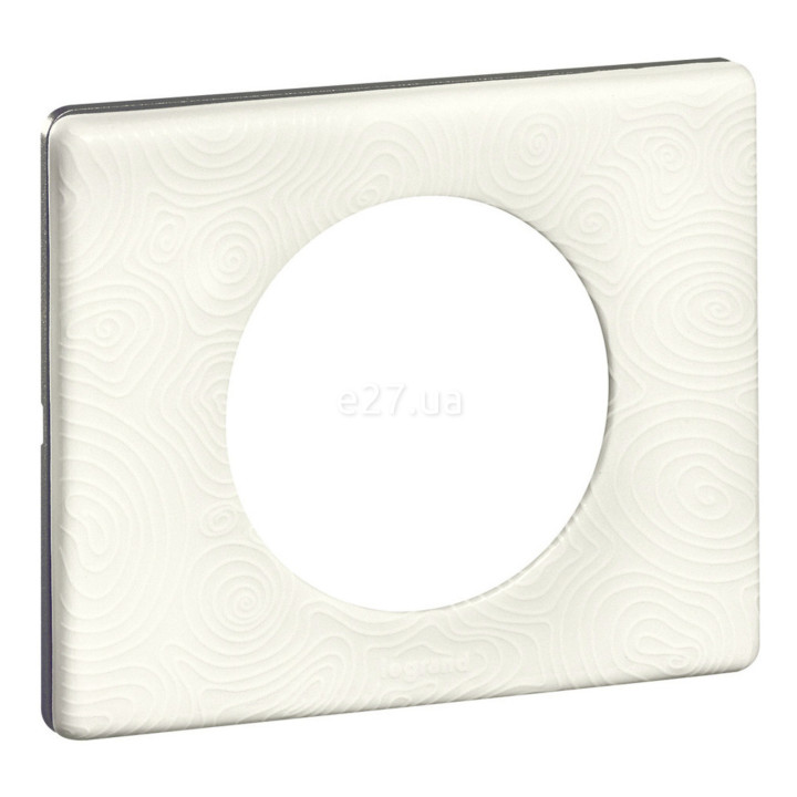 Рамка 1 пост Legrand 69351 Celiane, фарфор біла феєрія · Legrand · legrand-69351