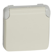 Розетка 220В Legrand 69639 Plexo, білий, із заземленням, Schuko