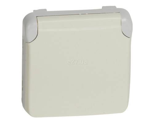 Розетка 220В Legrand 69639 Plexo, білий, із заземленням, Schuko