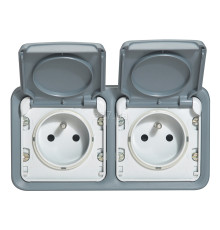 Монтажна коробка Legrand 69672 Plexo, сірий