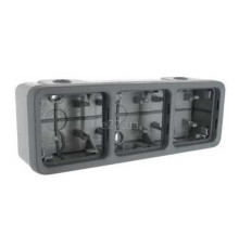 Монтажна коробка Legrand 69680 Plexo, сірий