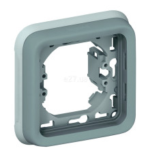Рамка 1 пост Legrand 69681 Plexo, сірий