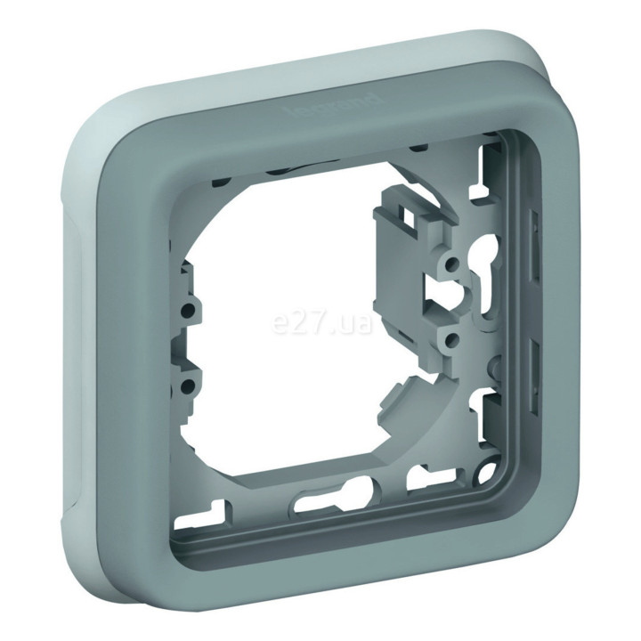 Рамка 1 пост Legrand 69681 Plexo, сірий · Legrand · legrand-69681
