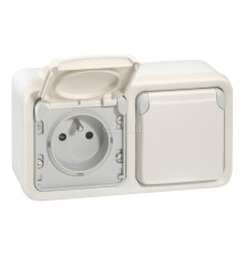 Монтажна коробка Legrand 69690 Plexo, білий