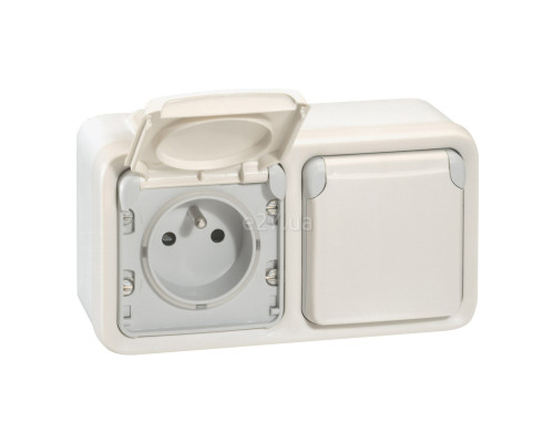 Монтажна коробка Legrand 69690 Plexo, білий