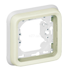 Рамка 1 пост Legrand 69692 Plexo, білий