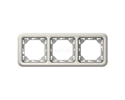 Рамка 3 поста Legrand 69698 Plexo, білий