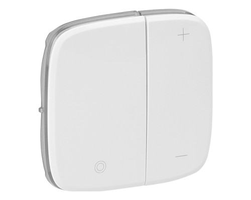 Лицьова панель світлорегулятора Legrand 752085 Valena Allure, білий, пластик