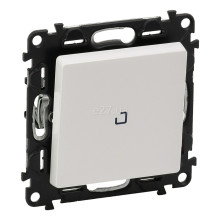 Вимикач 1-клавішний Legrand 752104 Valena Life, білий, пластик, з індикацією, для врізного монтажу · Legrand · legrand-752104