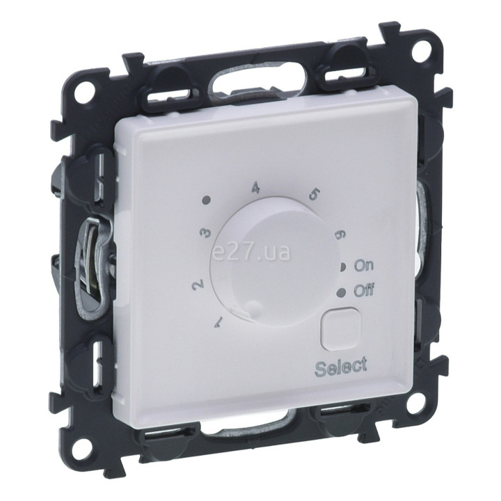 Термостат Legrand 752134 Valena Life, білий, пластик, для врізного монтажу · Legrand · legrand-752134