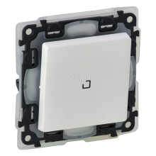 Вимикач 1-клавішний Legrand 752161 Valena Life, білий, пластик, ip44, з підсвіткою, для врізного монтажу · Legrand · legrand-752161