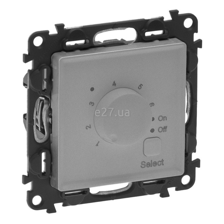 Термостат Legrand 752334 Valena Life, алюміній, пластик, для врізного монтажу · Legrand · legrand-752334