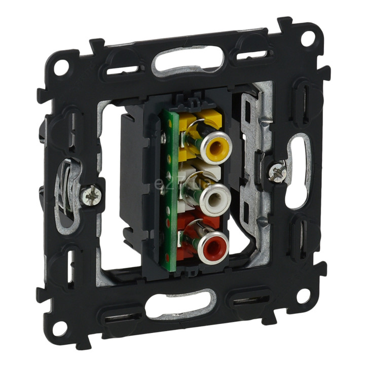 Розетка RCA Legrand 753075 Valena In'Matic, для врізного монтажу · Legrand · legrand-753075