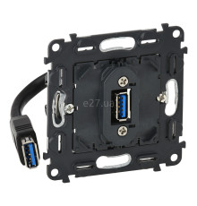 Розетка USB Legrand 753082 Valena In'Matic, для врізного монтажу