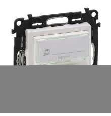 Розетка оптична Legrand 753130 Valena Life, білий, пластик, для врізного монтажу